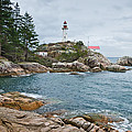 Point Atkinson Lighthouse and Rocky Shore