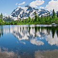 Mount Shuksan Reflected in Picture Lake